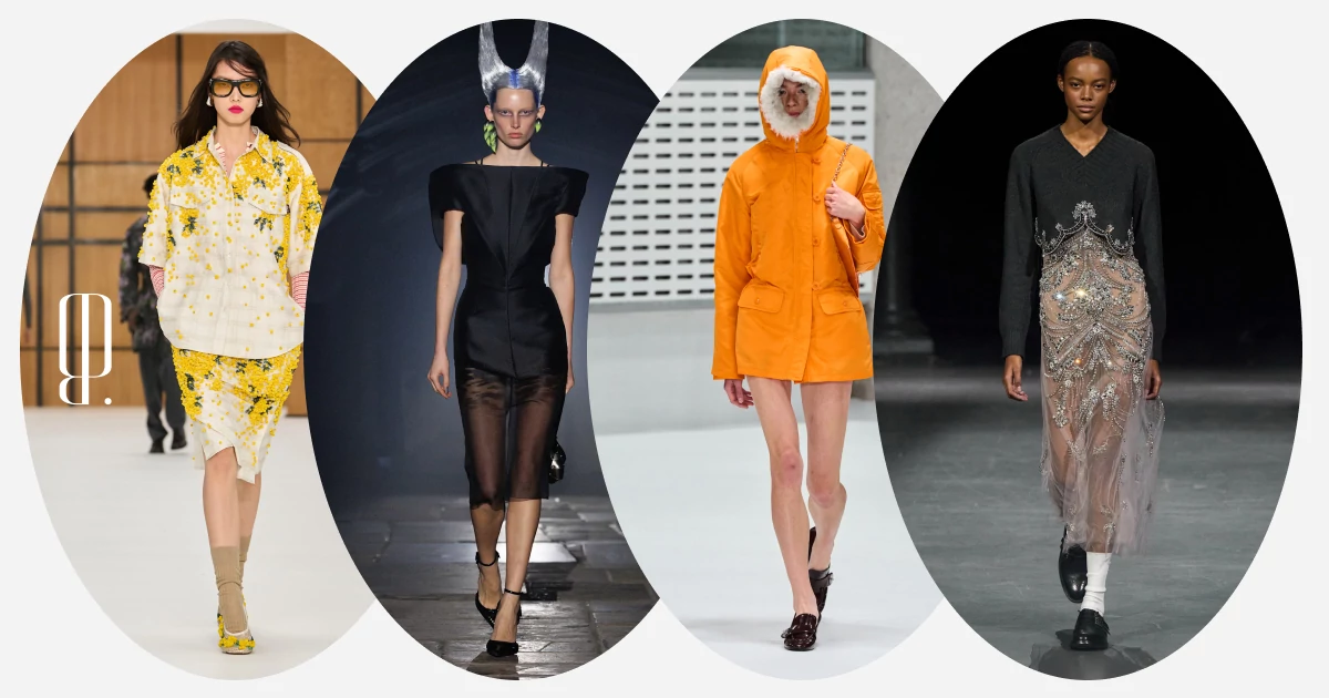 Комплект «Неделька». 7 самых интересных образов London Fashion Week